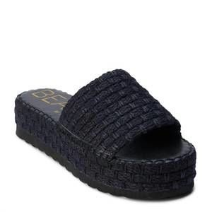NEW BEACH BY MATISSE women's woven sandal in black